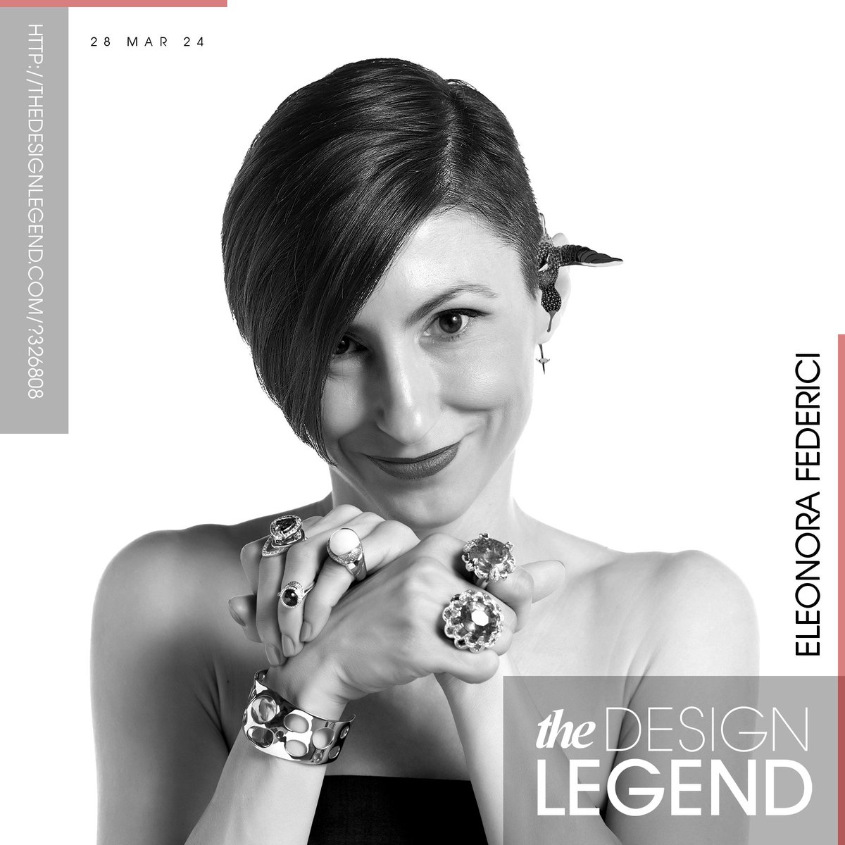 We are pleased to announce Eleonora Federici as the Design Legend of the Day of 28 March 2024. You can check our exclusive Design Legend interview with Eleonora Federici at thedesignlegend.com/?326808 #adesignaward #adesigncompetition #designlegend