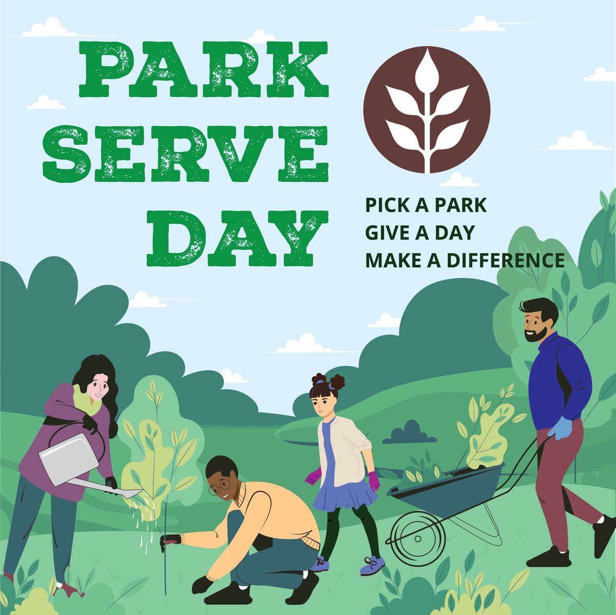 Join us on April 20 to help beautify your favorite state park 🌳, beach 🏖️, trail 🥾or forest 🌲on this annual day of stewardship. Sign up to help us clean up this Park Serve Day! bit.ly/DCRParkServe