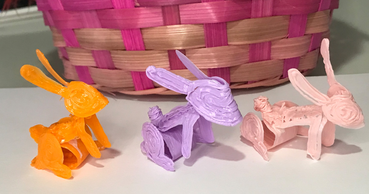 Spring is in the air! We’re creating hopping bunnies with a #3Doodler pen and a few strands of colorful filament. These adorable bunnies are the perfect 3D craft with tons of creative ways to play, so let’s hop to it! bit.ly/43B2Twu #WhatWillYouCreateToday