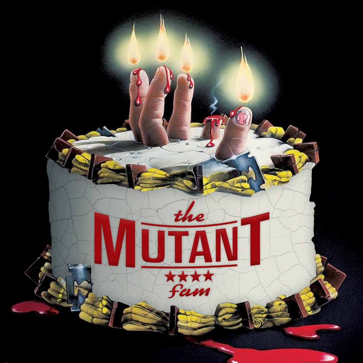TheMutantFam's tweet photo. Hey everybody, have you heard the news? It's @TheMutantFam’s 3rd Birthday! 🥳

All of us at TMF are proud to be a part of this positive and inclusive community. It's a privilege to share all of the amazing talents you sick, disgusting Mutants possess!

Thank you so much to @therealjoebob, @kinky_horror, @badtechno, @TokyoCowboyYuki, @RadioParfait and everyone involved with #TheLastDriveIn, @TheLostDriveIn, #JoeBobsJamboree & @Shudder for inspiring everything we do.

We'd also like to give special thanks to @KirkCruz for founding this account and giving us our mission, and all of the many contributors and editors who have dedicated their time and passion over the years to build this community into what it is today.

This may have started with a TV cowboy talking about movies, but the #MutantFam has become so much more - every day we see how this community can truly be a light in the darkness and a force for good.

We can't wait to see what all of YOU do next!

Sincerely,
Ben🦉/@bwsaari
Kelly👩‍🎤/@stellarkaye 
General Editors

P.S: If you'd like to join our team, please DM us - we can't do this without your help!