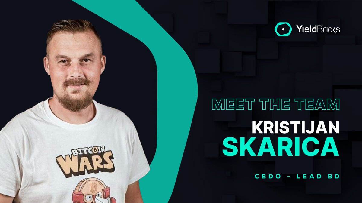 Say GM to @Kristijankaric1 , CBDO at @YieldBricks! 🌍 Here are just a few of his achievements: - Shaped @0xPolygon Croatia's community as Guild Mage. - Founded Menar Academy & AGRIBlock, merging education & sustainable farming with tech. - Built the Balkan esports scene from…