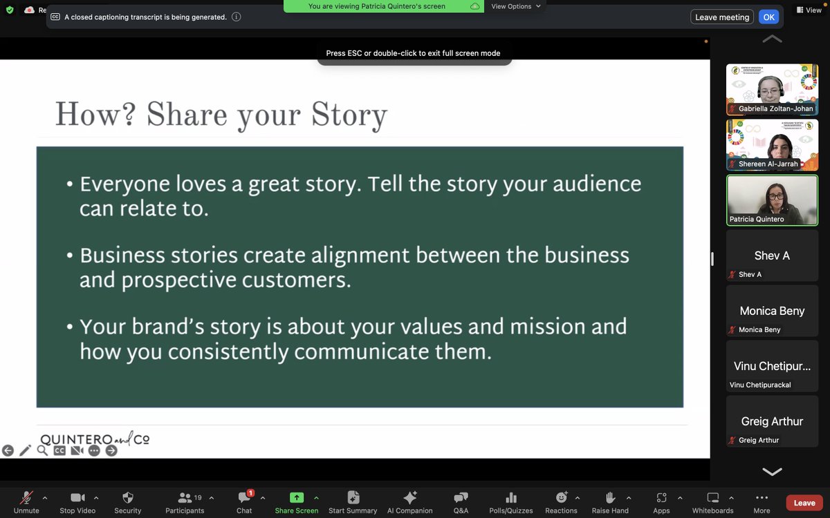What makes a great #digitalcontent #strategy? ✍ 
<a href="/patquintero_s/">Patricia Quintero</a> shares her expertise and detailed tips on how to tell your #story, understand your #audience, #plan and create #content and more for success! 📈💻
<a href="/CentennialEDU/">Centennial College</a> <a href="/StoryArtsCentre/">Story Arts Centre</a> <a href="/guglani/">lalit guglani</a> <a href="/ccsai/">CCSAI</a> <a href="/CCAALife/">Centennial College Alumni Association</a>