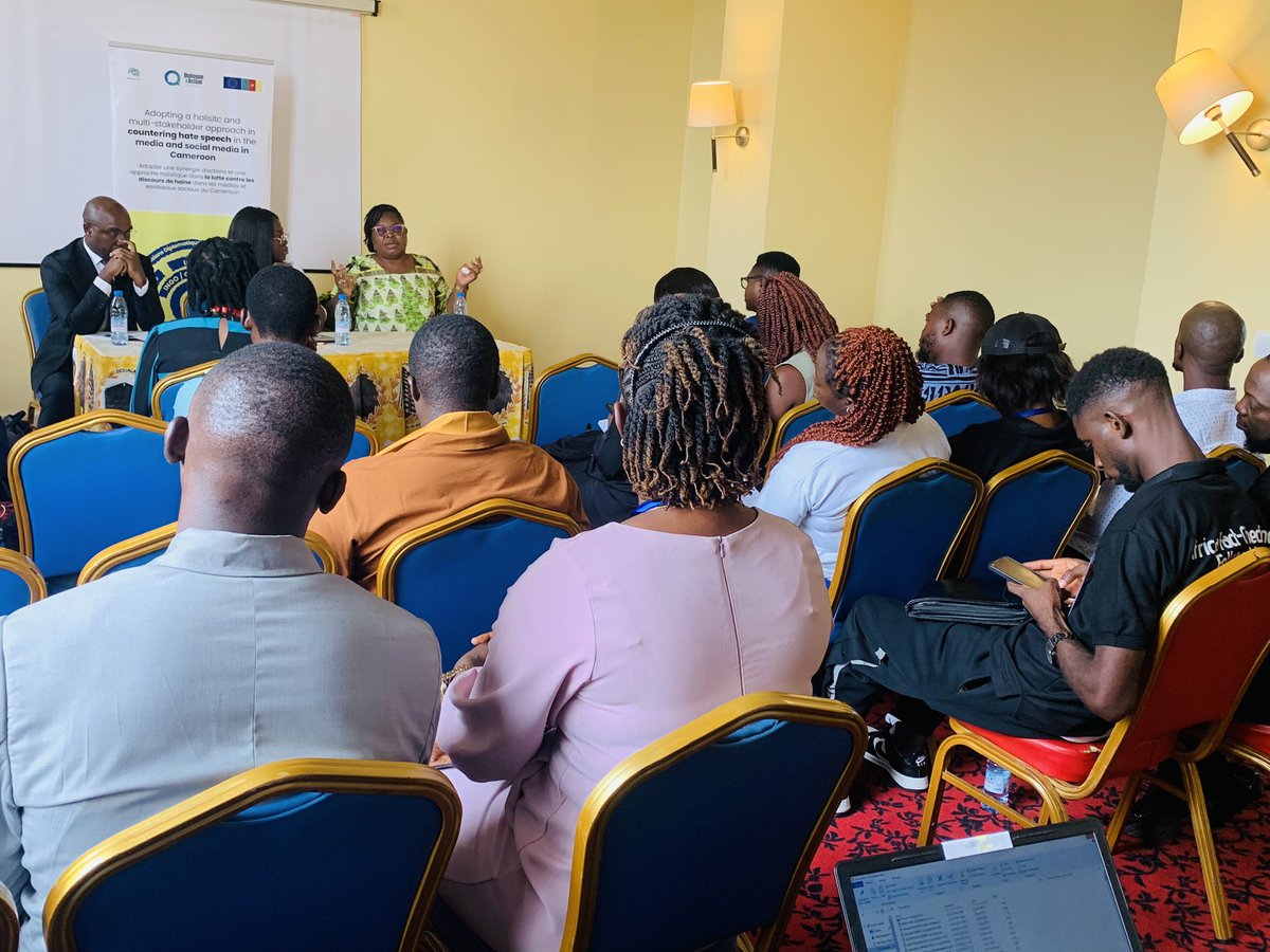 “We need moral disarmament or re armament. How do we come together for a change when we hate on each other and choose the divide and rule system, what is stopping us from achieving the unity we so long for in Cameroon ?” Muma Bih Yvonne #AFFCameroon #FactChecking #AllAFFConf2024