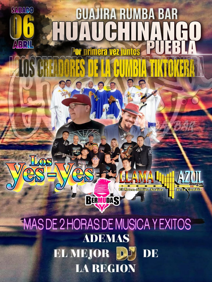 Gpolosyesyes's tweet photo. 5 de abril san mateo atenco, bailamos la cumbia tiktokera.
Negrita, El Verde De Tus Ojos, Buscando un amor, Que El Infierno Se Congele, Las cumbias más virales del momento.
#losyesyes #YesYes #viralpostforyou #lanegrita #quellore #quellorequellore #losjrs #lacumbiatiktokera #losjrsaguilar #losjrsdelcondor #viral #viralvideo #novoyatrabajar #viralpostforyou #viral #LaNegrita #elverdedetusojos #BuscandoUnAmor #chicabonita #queelinfiernosecongele