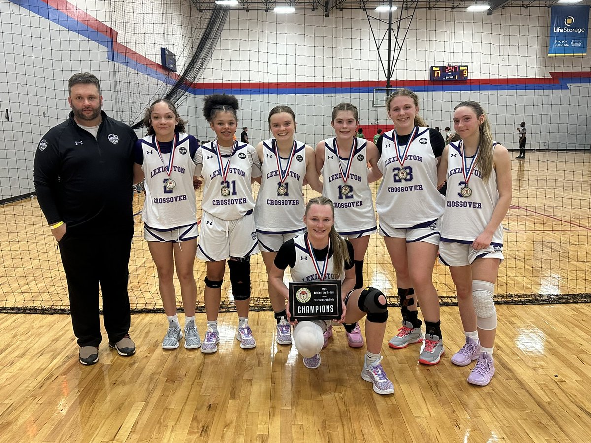 Over the weekend Freshman & 43rd District MVP Kaleigh Potts and her teammates on the Lexington Crossover team, took home first place at a tournament at Mid America in Louisville, Ky.