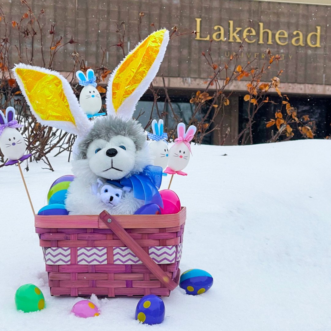 Wishing you a safe and healthy long weekend. Lakehead University will be closed on Friday, March 29, and Monday, April 1, 2024. #myLakehead