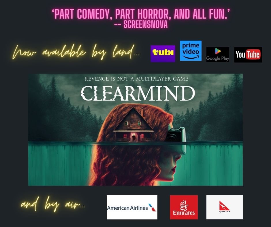 From your couch or from the skies, check out @ClearMindmovie tonight! 🍿🎥✈️ #LuxuryTravel #movienight #comedy #thriller