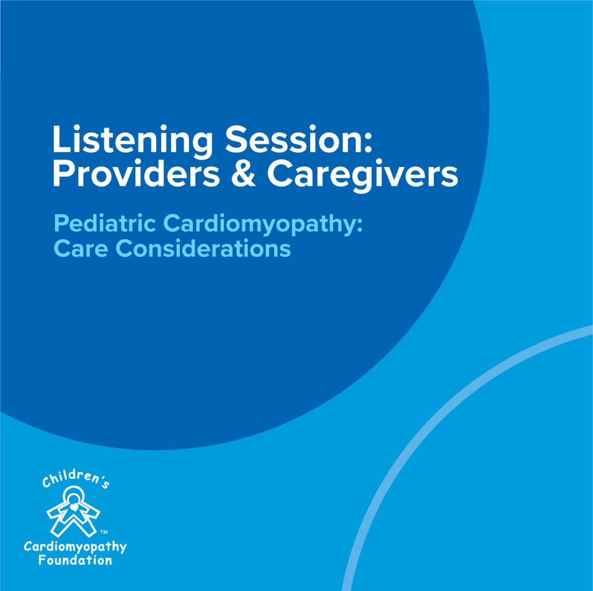 #ICYMI: Watch the Listening Session, moderated by Dr. Lipshultz, with parent and expert panelists discussing pediatric cardiomyopathy care considerations, shedding light on patient and caregiver experiences. Link: bit.ly/3vur57m