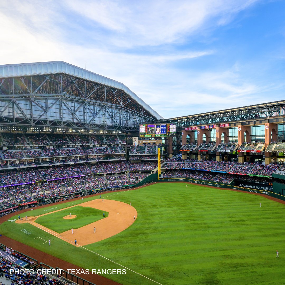 Happy #OpeningDay to the @Rangers! ⚾ We're excited to support the reigning World Series Champions as their global security and aerospace partner. Here's to another year of top-notch performance and excellence for both our team and theirs!🏆