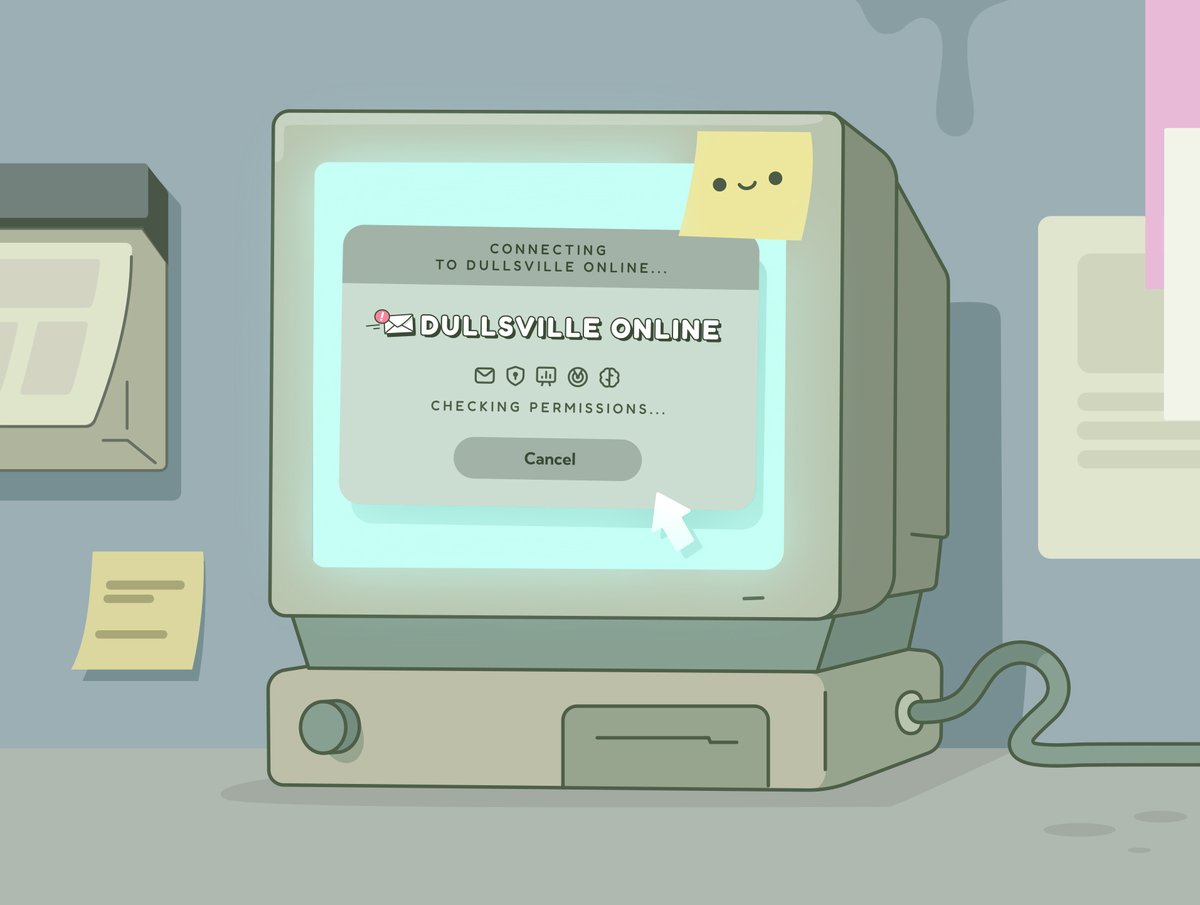 doodles's tweet image. *dial-up noises*