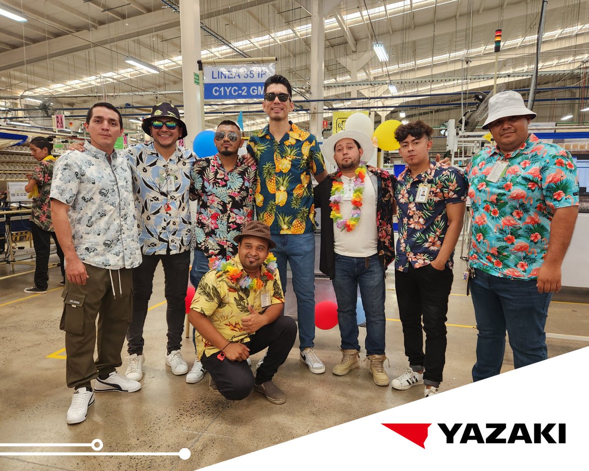 At Yazaki El Salvador, we brought the beach to our office! 🌞🌴 
'Beach Day at Yazaki' event was a splash hit, infusing our workday with the vibrant spirit of a Easter holiday vacations. Our commitment to well-being shines through in every moment! #YazakiLife #WorkplaceWellness