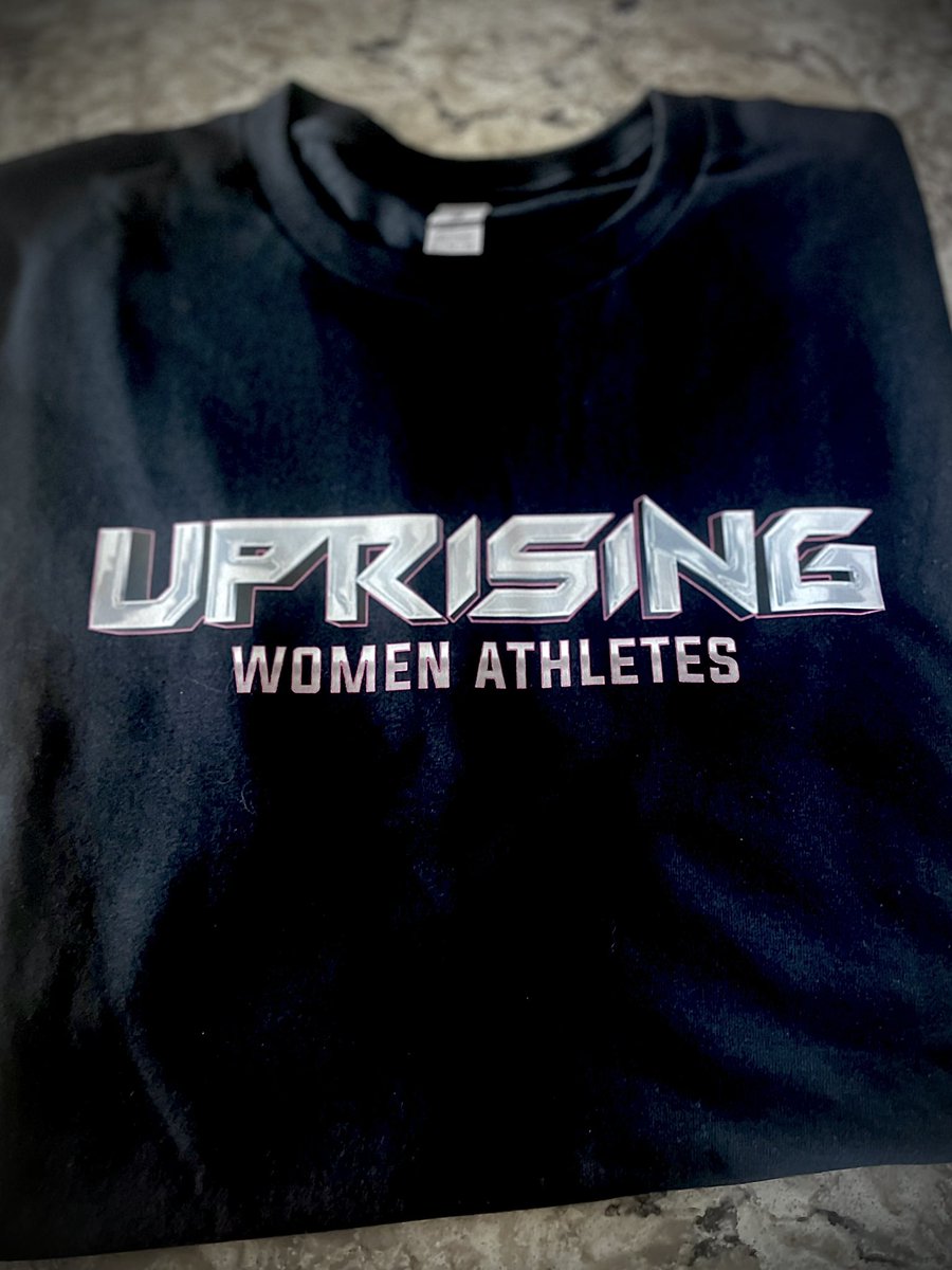 The first ever Uprising merch will be available this weekend at @SquarCircleExpo in Indianapolis! Limited quantities! Come meet @BrittnieBrooks, @justmaggielee, @rebeccajscott_, and @jrodprowrestle!