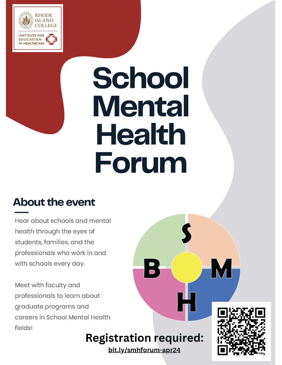 CYCLE (@cycle_rwu) on Twitter photo Join our Associate Director for Research & Learning <a href="/traciepotes/">Tracie Potochnik</a> who will be moderating a keynote panel at the School Mental Health Forum hosted by RI College on Thurs, 4/4 from 4-7pm. Register here: bit.ly/smhforum-apr24 Join our Associate Director for Research & Learning <a href="/traciepotes/">Tracie Potochnik</a> who will be moderating a keynote panel at the School Mental Health Forum hosted by RI College on Thurs, 4/4 from 4-7pm. Register here: bit.ly/smhforum-apr24