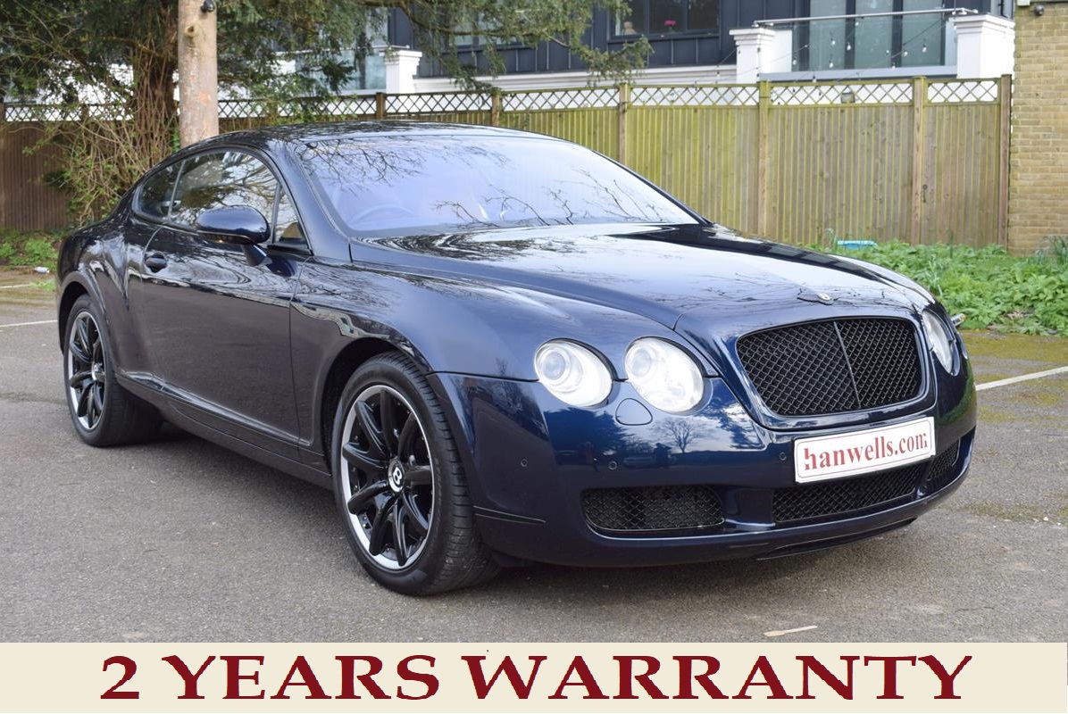 hanwellsnet's tweet photo. 2004/04 Bentley Continental GT. Finished in Sapphire Blue with Black Badge styling and 19 inch split rim alloys. Saffron interior with Nautic Blue secondary hide and Walnut veneers. Immaculate throughout with FSH. Real value at only £16,999 https://t.co/QZ0dxGVoy2 https://t.co/hmRIIjzfeL