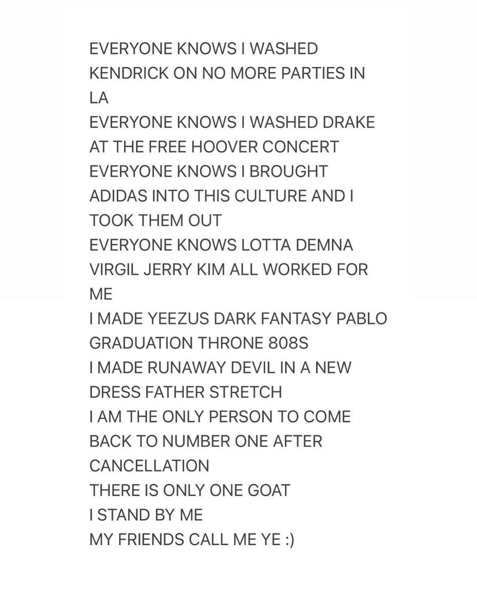 YEEZY MAFIA tweet media