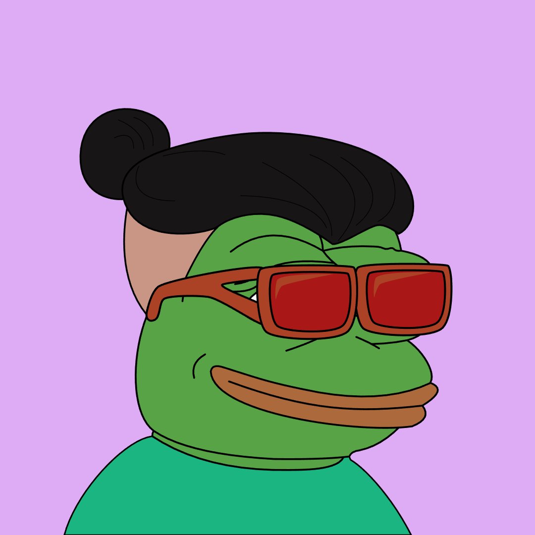 CryptoPepes's tweet photo. The #Cryptopepes #NFT collection offers a wide variety of traits. Ranging from old school cowboys to modern hipster buns.
Make sure to get one as PFP to join the #pepening! https://t.co/nh61KtZyoi