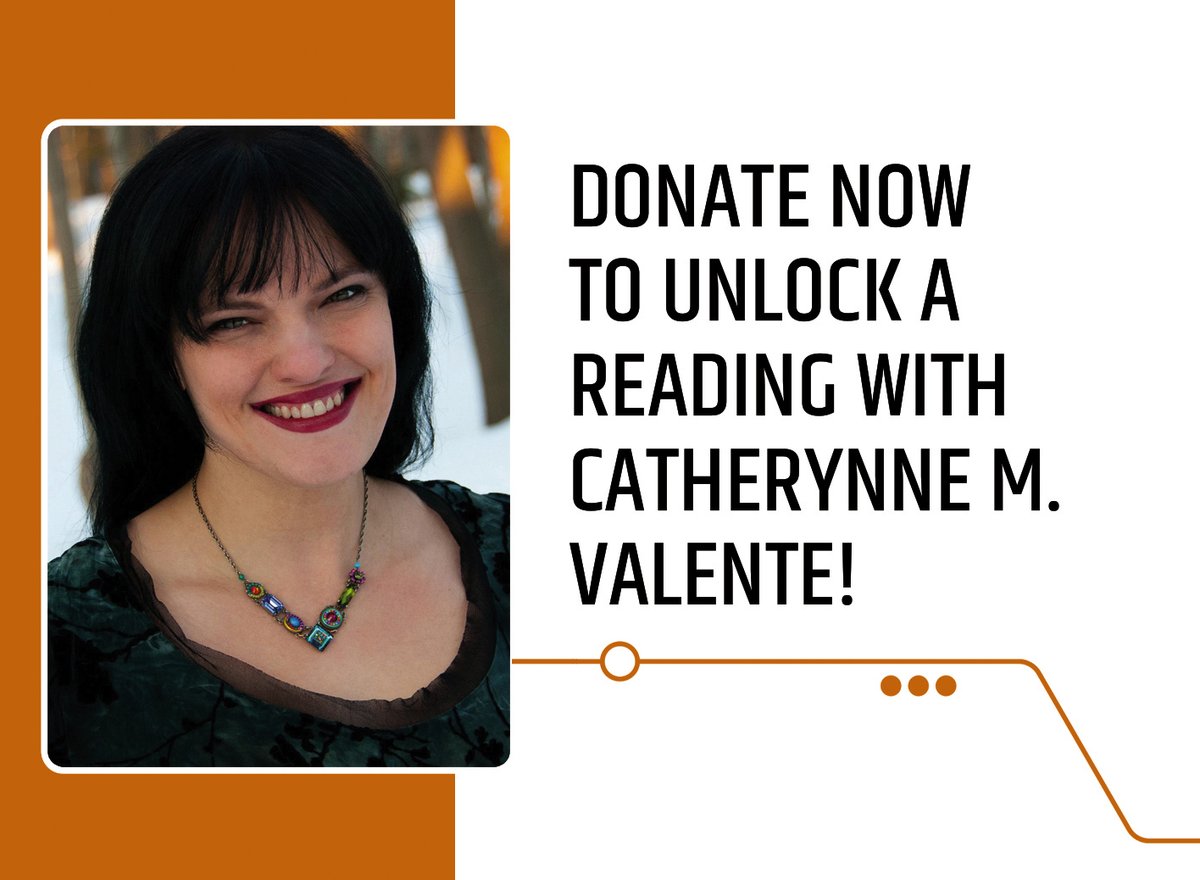 UNLOCK A READING! Friends, help us get to $35k and we will unlock and release a recording of the fabulous bestselling and award-winning author, @catvalente, reading from The Past is Red. (She is a wonderful reader...) igg.me/at/locusmag2024