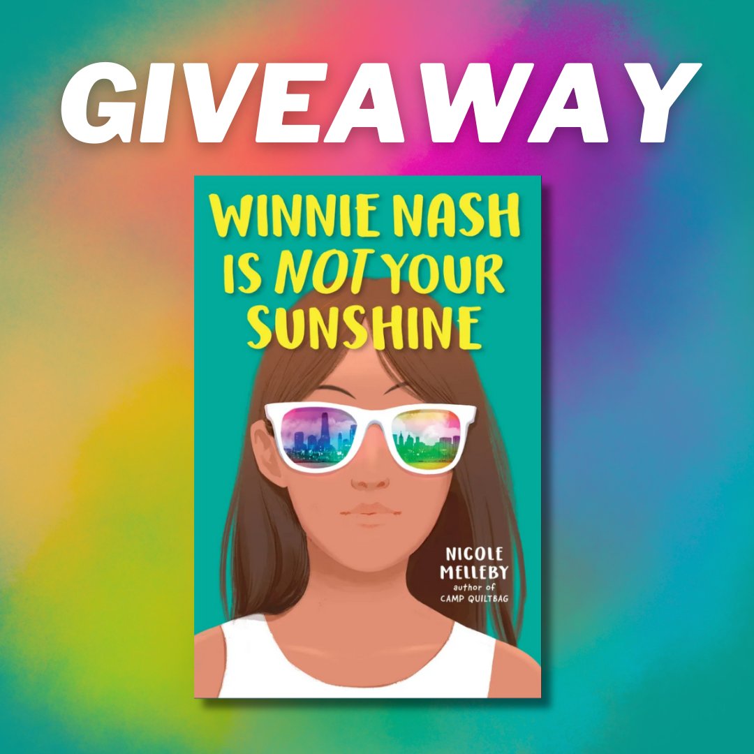 If you haven't yet read the Judy Blume of queer kidlit, aka the talented and acclaimed Nicole Melleby, we're SO excited to introduce you! Enter for your chance to win Winnie Nash Is Not Your Sunshine: goodreads.com/giveaway/show/…