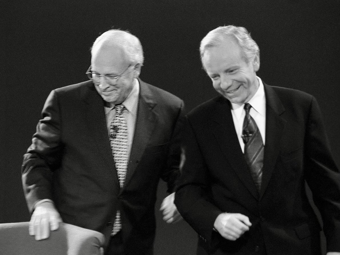 Joe Lieberman was a good and great man who loved our country and lived a life of decency and honor. We need much more of his brand of politics and leadership. The Cheney family sends our love and prayers to Hadassah and the entire Lieberman family. May his memory be a blessing.