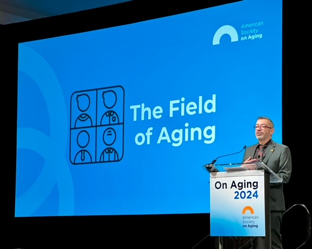 I'm so grateful to become the new Board Chair of the American Society on Aging. Let's reimagine #aging and create better systems for older adults. Let us shake the ground, break open the sky, and change this country together. @ASAging #OnAging2024