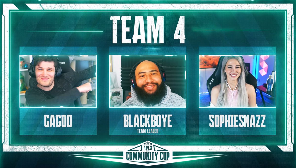 sophiesnazz's tweet photo. WINNERS OF THE APEX COMMUNITY CUP 50K TOURNEY! 🏆 

Absolutely insane team mates @BlackkBoye and @theGaGOD so grateful to be part of the team!! 

GGS everyone to took part! I had so much fun!!!! https://t.co/wV2opiSuSg