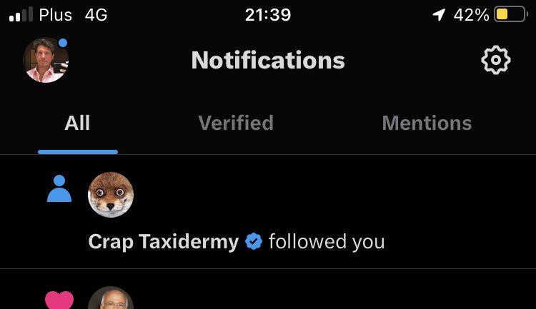 Biggest professional news I’ve had in a while! It’s an honor, @CrapTaxidermy⁩