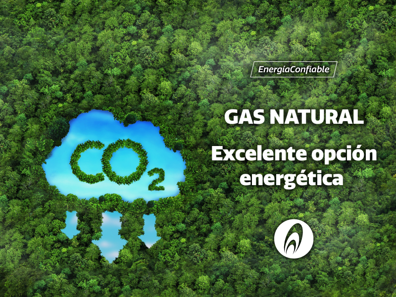 Entre las opciones energéticas disponibles, el gas natural destaca por ser abundante y por tener un impacto ambiental mucho menor.