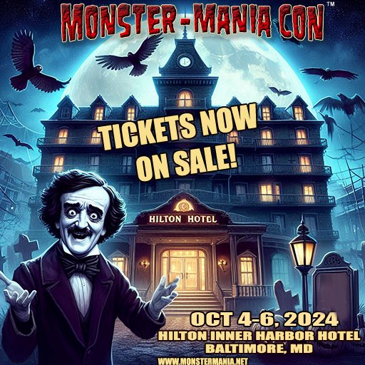 MonsterManiaCon tweet picture