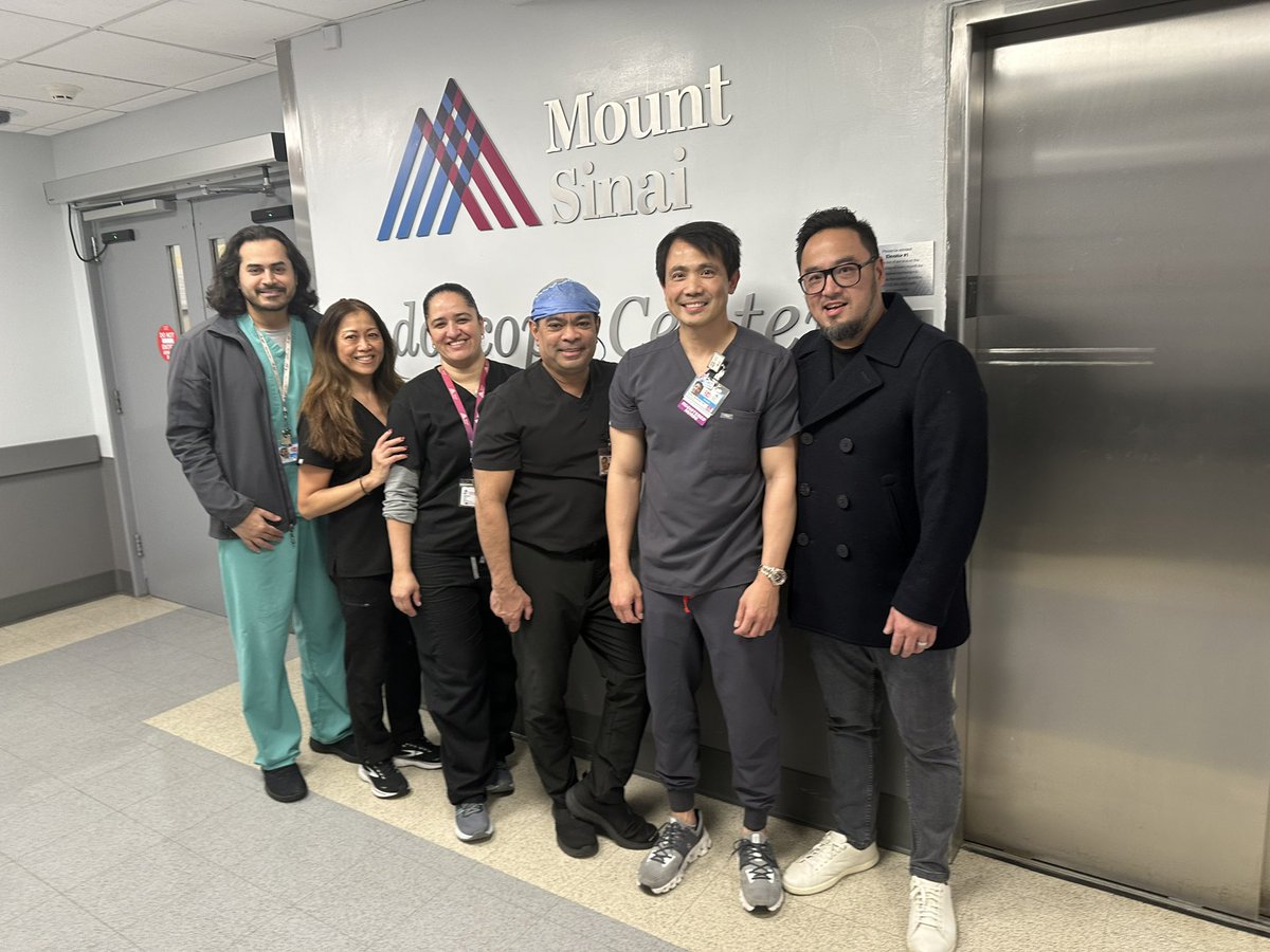 Back where it all started as AEF @MountSinaiNYC in 2014. Same crew not looking a day older! Good times @NikhilKumtaMD @gutdoc33 @MichelleKimMD @SunilAminMD