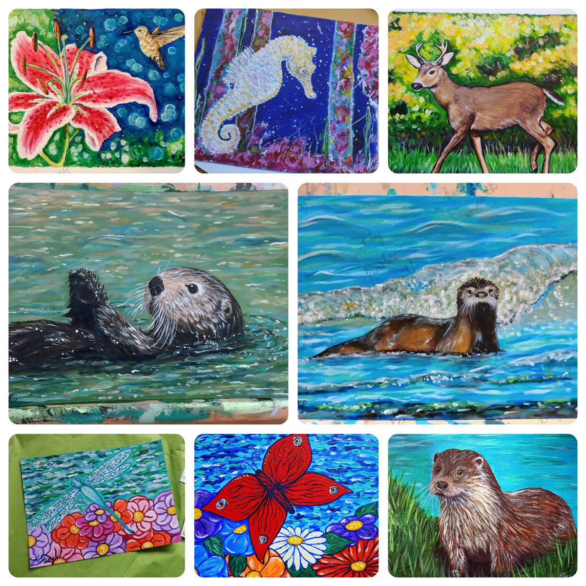Just registered for my 9th year taking part in the Postcard Art Exhibit #PAE2024 (previously Twitter Art Exhibit ~ TAE) Here are all my previous entries. Who else has registered? What will I paint this year?! Love this #artforacause #postcardartexhibit24 postcardartexhibit.com/event-details/…