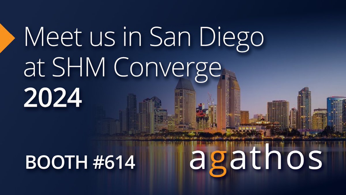 If your April plans have you heading to SHM Converge 2024, we invite you to swing by our booth (614) and learn a bit more about how we make #ClinicalData actionable for #physicians. We look forward to connecting in San Diego!

#hospitalmedicine #howwehospitalist #shmconverge2024