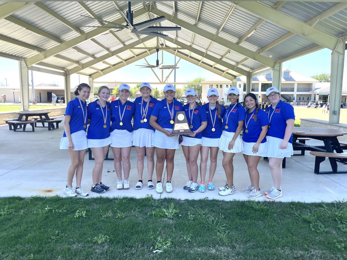 Congratulations to the Midway Girls golf teams!!Midway I finished as district 12-6A champions and Midway II finished in 3rd place!!