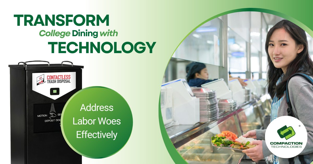 As the future of college dining evolves amidst labor challenges, leveraging technology becomes crucial. A recent article by Food Service Director highlights the need for efficient solutions. #CollegeDining #LaborSolutions #AutomationExcellence

compactiontechnologies.com/cafeterias-and…