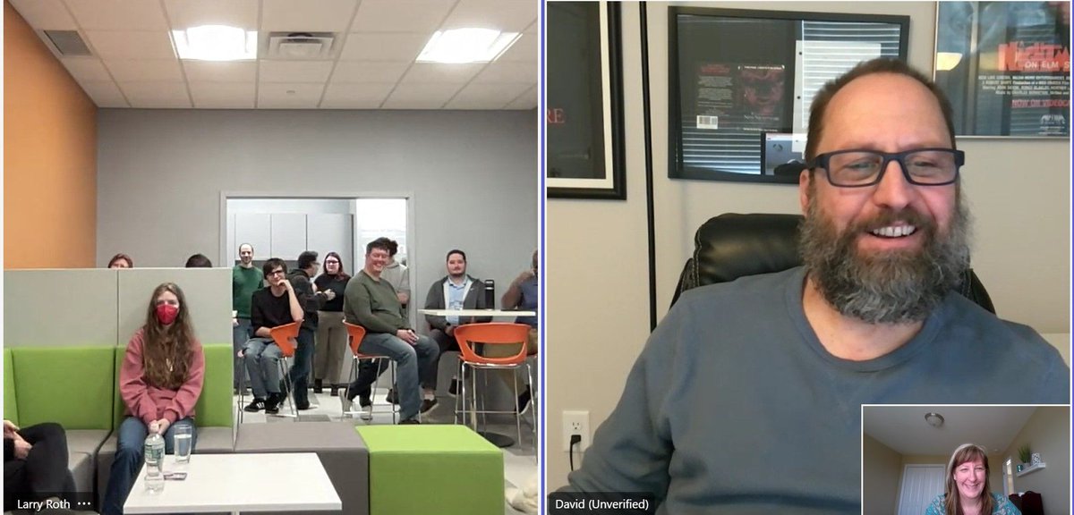 Today we had the pleasure of a guest speaker, David Bergantino, at Second Avenue's company Lunch & Learn. We're excited to be partnering with him on several #seriousgame projects! #education #edtech #edtechchat #seriousgames