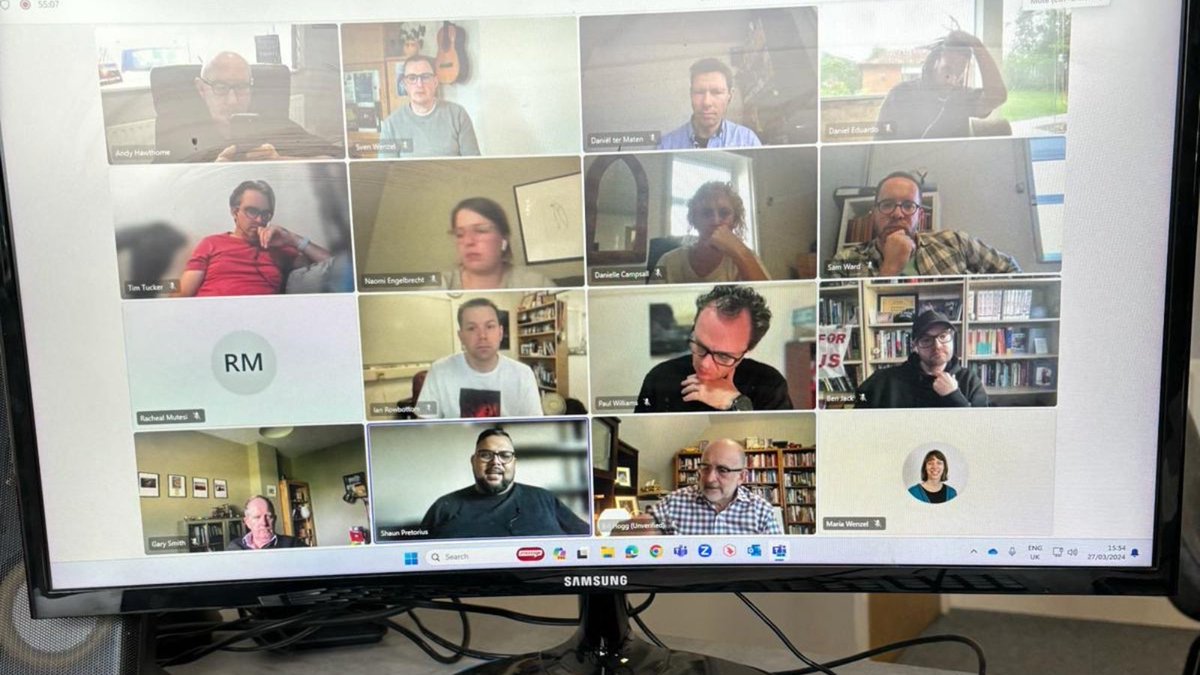 andyhmessage's tweet image. This may not look very amazing but it is of my zoom call today with beautiful people from four continents and seven different nations who are all leading Message Trust charities around the world and the testimonies of transformation were next level - who would have thought?!