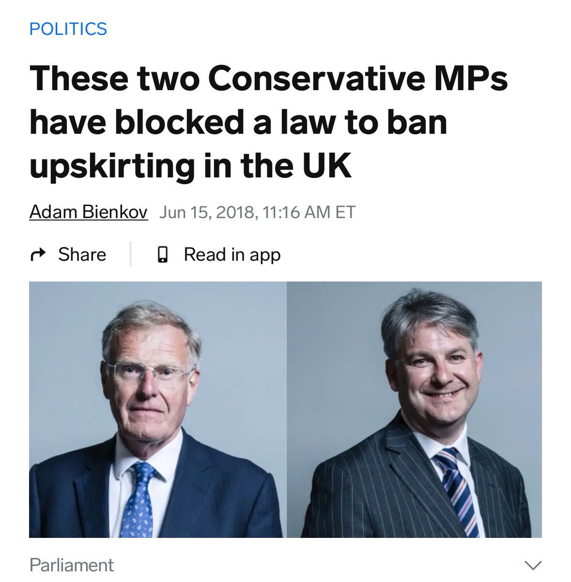 AdamBienkov's tweet image. Both of these men have now been knighted for their &quot;services to public life&quot;