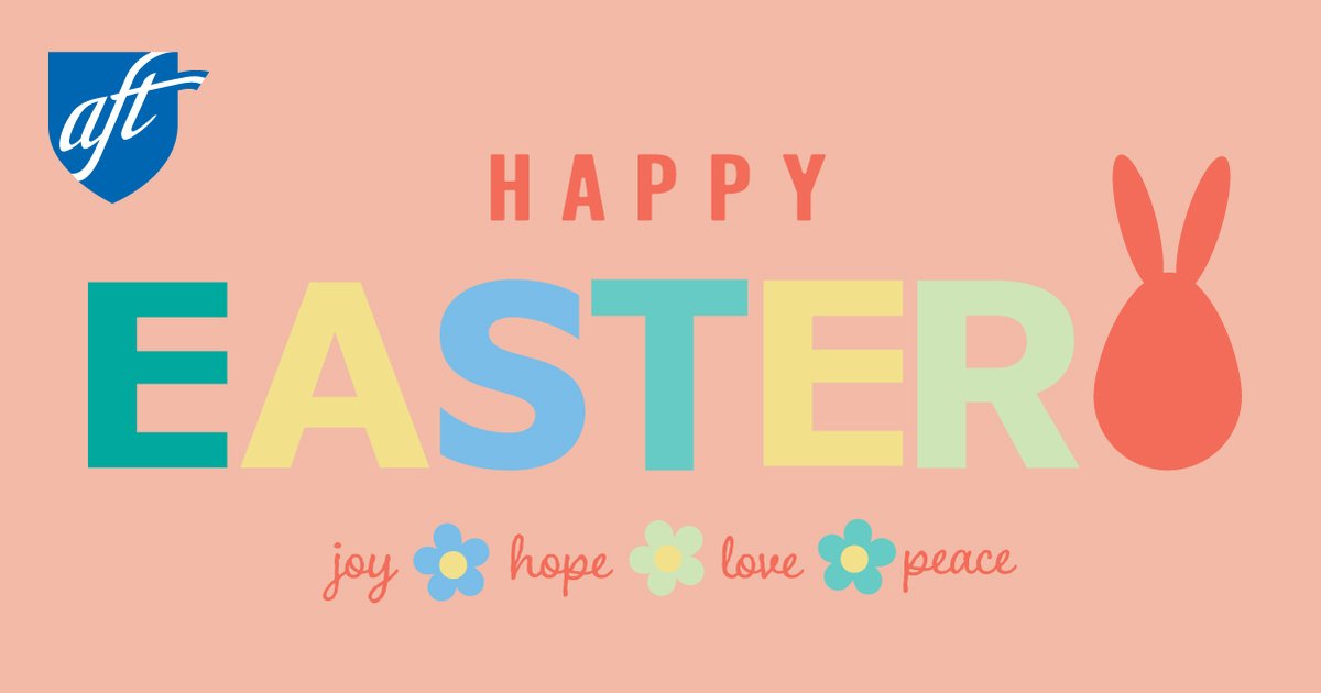 Wishing you and your loved ones a #HappyEaster filled with joy, hope, love, and peace.