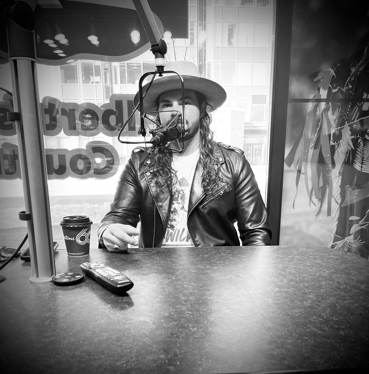 @DevinCooperLive on the Southern Alberta Songwriter Showcase. Every Friday we bring in a new songwriter to share original music! #singersongwriter #countryradio #southern #alberta Go to CJWE.CA to hear his performance!