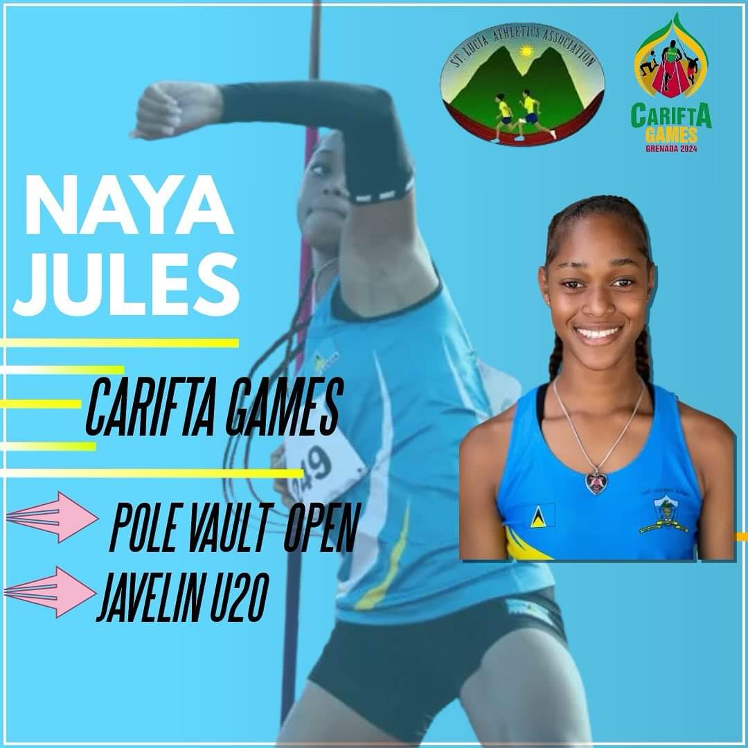 RhyesaJ's tweet photo. Team Saint Lucia for the 2024 CARIFTA Games in Grenada comprises 9 female representatives
🇱🇨🇱🇨🇱🇨🇱🇨🇱🇨

All the best ladies 

#SaintLucia
#SLAA
#Grenada
#CARIFTA https://t.co/2XqtNBdj6x