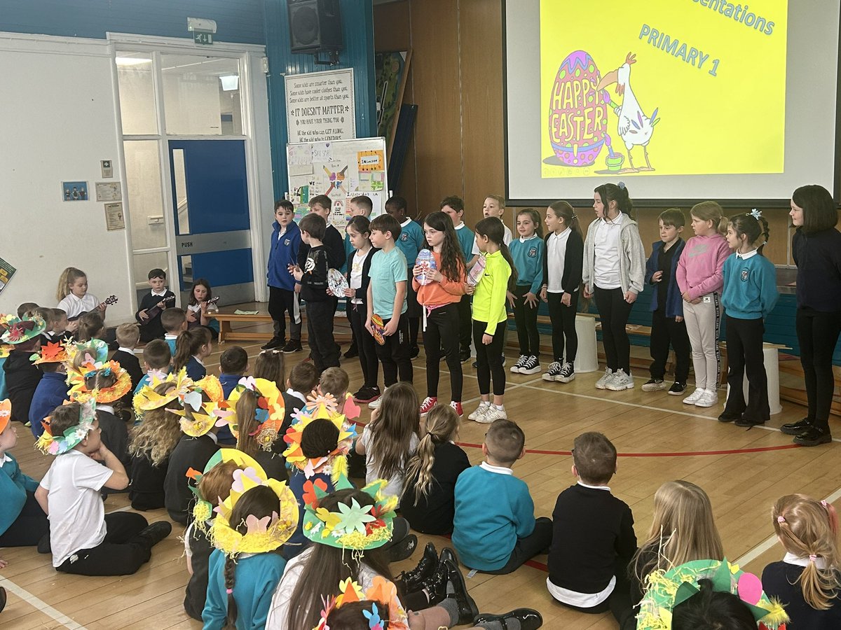 KincaidstonPS's tweet image. Lots of celebrations at our Easter assembly this week!Each of our classes shared some learning and we had songs,art work,poetry and a quiz!!
#celebratingachievements #easterlearning
