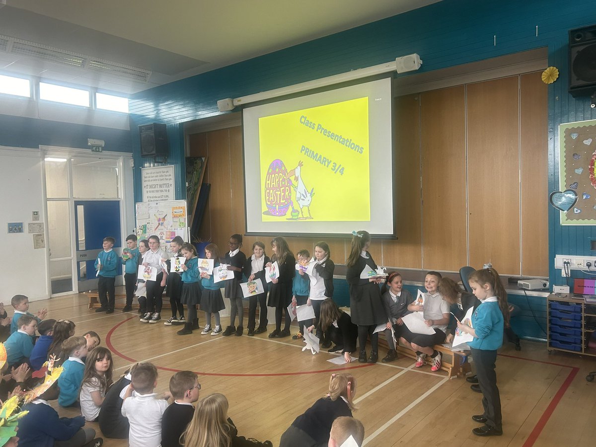 KincaidstonPS's tweet image. Lots of celebrations at our Easter assembly this week!Each of our classes shared some learning and we had songs,art work,poetry and a quiz!!
#celebratingachievements #easterlearning