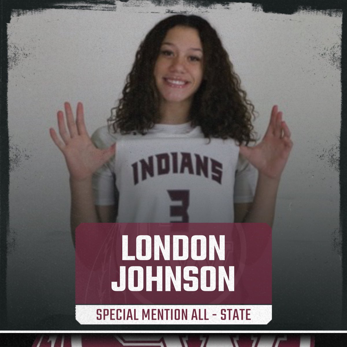 Congratulations to @LondonJohnson26 on being named Special Mention All-State