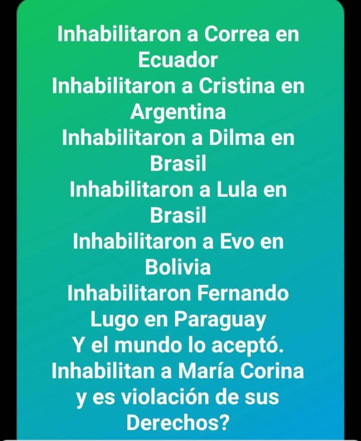 Marialex Cerezo (@inforojita) on Twitter photo <a href="/AlertaMundoNews/">Alerta Mundial</a> Cuando inhabilitaron a estos Macron no dijo nada.. <a href="/AlertaMundoNews/">Alerta Mundial</a> Cuando inhabilitaron a estos Macron no dijo nada..