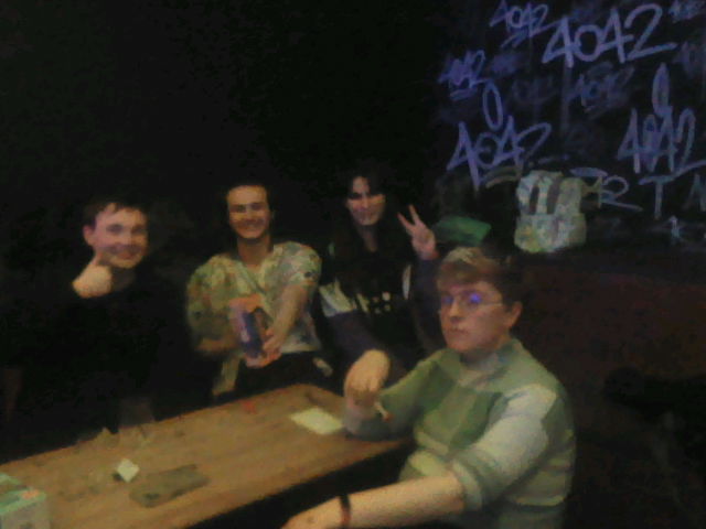 EwanJams's tweet image. had an amazing time at the #HubQuiz in Edinburgh!! here are some beautiful photos taken from my 3DS and it's stunning 240p camera
absolutely slayed it with my team Evil GameDevEd (we got 3rd place but absolutely crushed Good @GameDevEd and that's all that matters)