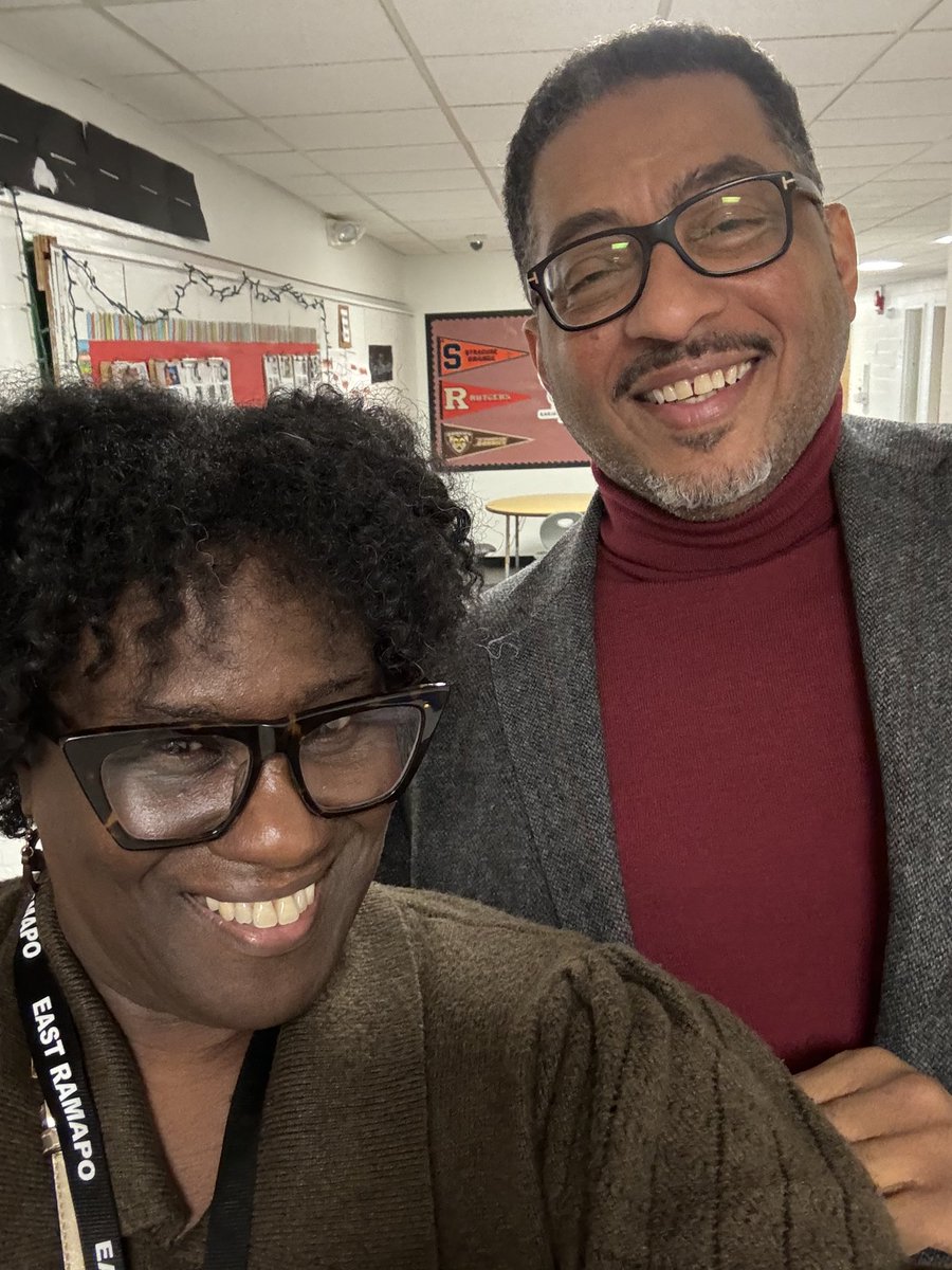 Spent some time with one of our Building Administrators, Ms. Astrid Johnson, during my visit to the Early Childhood Center (ECC) today.