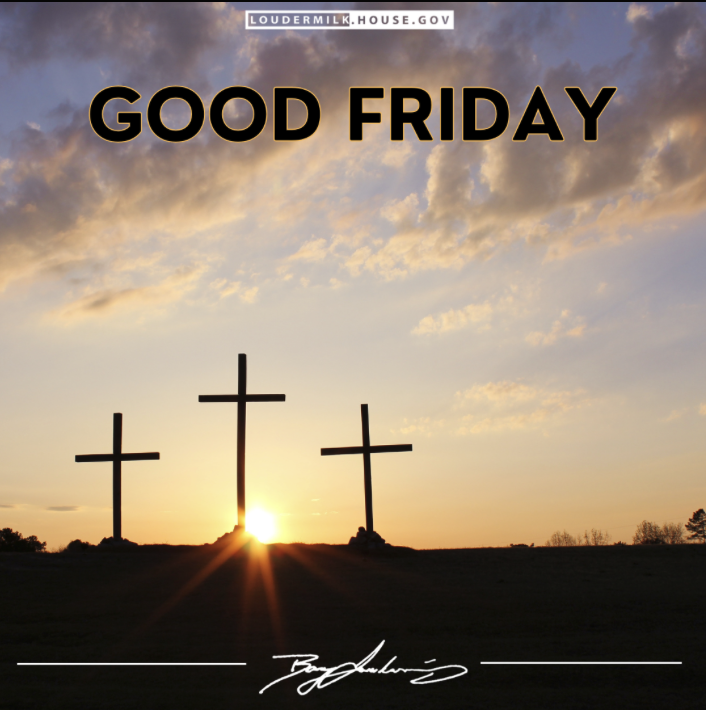On #GoodFriday, we remember the day Jesus willingly suffered and died as the ultimate sacrifice for our sins.   It's a welcome reminder that even during the darkest of times, hope always prevails.