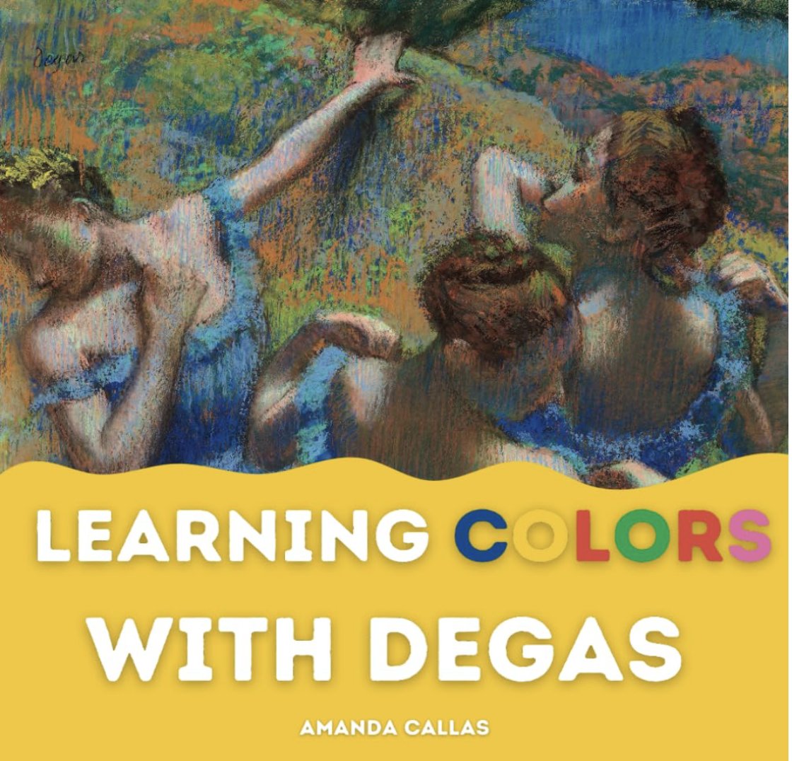 New edition of my children's book Learning Colors with Degas is even more COLORFUL and vibrant and hands on. Have fun exploring color with one of the world’s greatest artists Edgar Degas! :) a.co/d/4ahozoa #art #kids #bookstagram #amreading #bookshelf #amazon