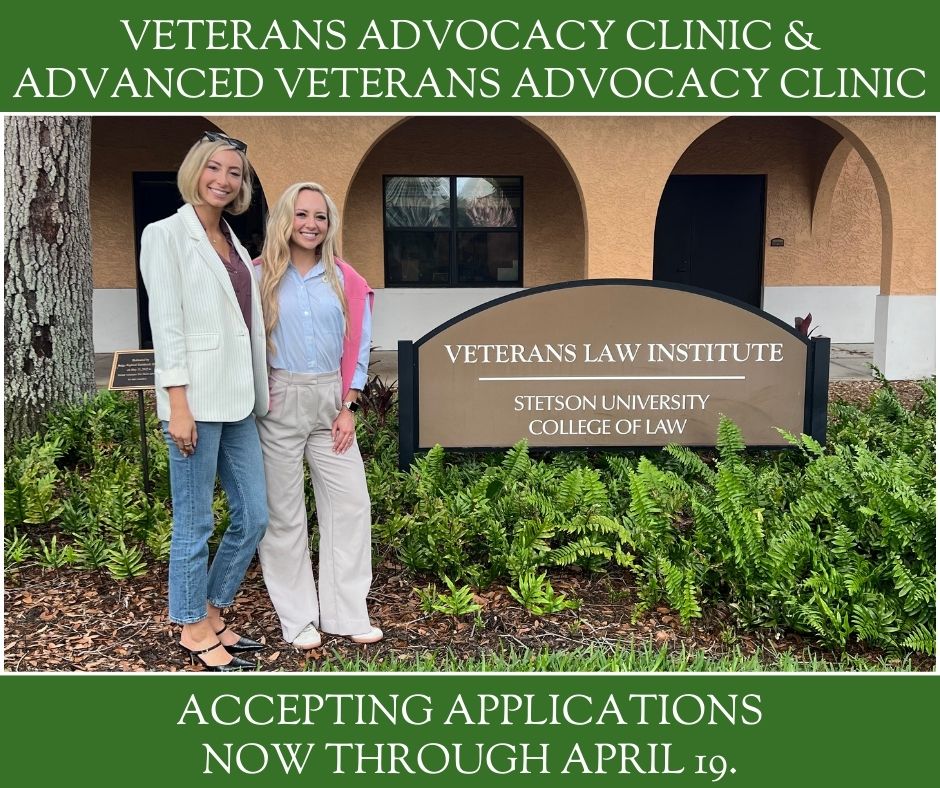 Last week, we welcomed two alumni who participated in the Veterans Law Clinic to speak with current clinic students about how the clinic helped them launch successful careers advocating for veterans. Learn more about their experience and the clinic: tinyurl.com/24b8vwra