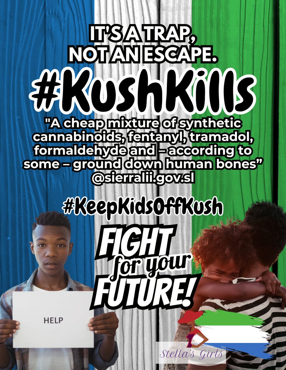 #SierraLeone is in crisis! We can #CreateChange by acknowledging the crisis, educating ourselves and others, and extending a helping hand! #KushKills #KeepKidsOffKush #KushCrisis #SupportSierraLeone 💚🌍 Learn more: npr.org/sections/goats…