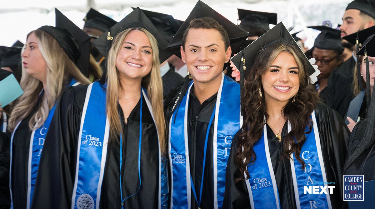 Caps and gowns will be available for purchase beginning April 2. The purchase price is $56.00, and includes your cap, gown and tassel!🎓 Visit our website for more information: camdencc.edu/graduation/ #CCC24